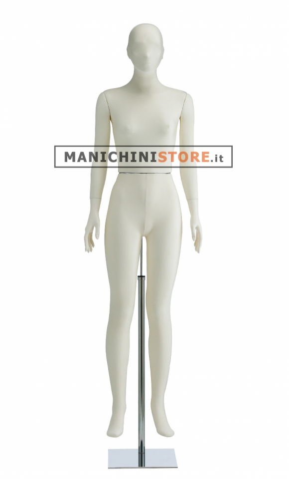 Sartorial ivory female mannequin - with head