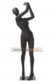 Female sport mannequin with egg head - golf