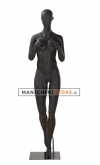 Female sport mannequin with egg head - trekking