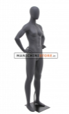 Egg head female sport Mannequin - Fitness