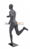 Egg head female sport mannequin - Runner