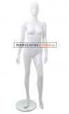 Female mannequin Tribal Collection 2A - glossy white