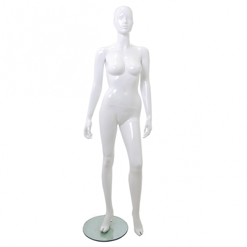 Female mannequin Tribal Collection 2A - glossy white