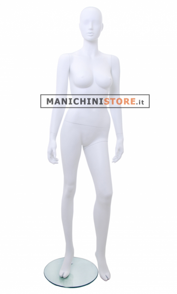 Female mannequin Tribal Collection 2A - matt white