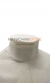 Linen male mannequin with wooden arms