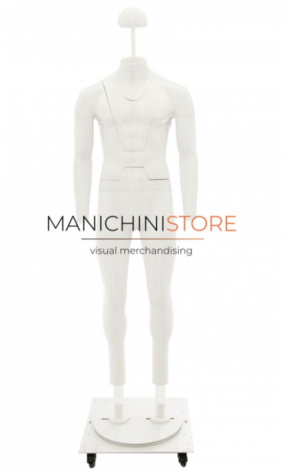 Professional male mannequin for e-commerce photos M31