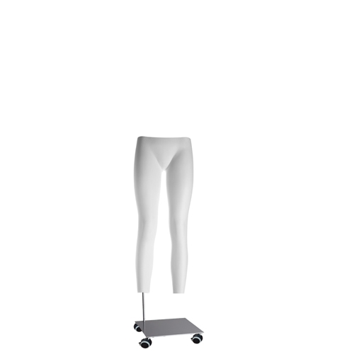 Female legs for e-commerce photo base with wheels