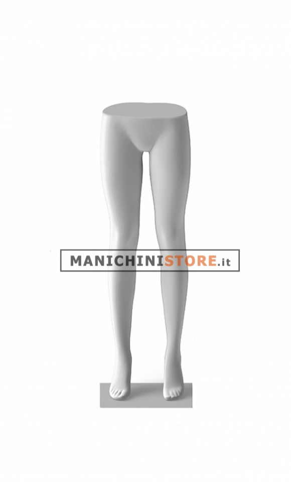 Female legs with metal base