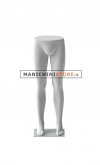 Male legs with metal base