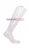 Transparent male leg - socks display