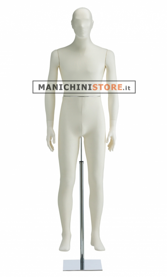 Sartorial ivory male mannequin - with head