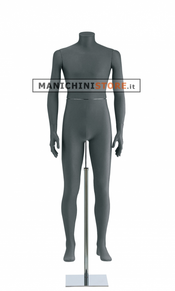 Sartorial grey male mannequin - headless