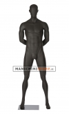 Male sport mannequin with egg head - fitness