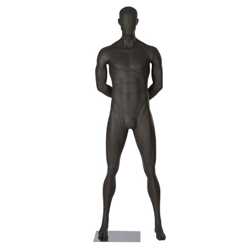 Male sport mannequin with egg head - fitness