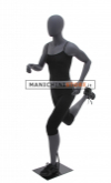 Egg head female sport mannequin - Runner