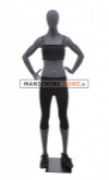 Egg head female sport Mannequin - Fitness