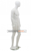 Egg head male mannequin - HHB4 White