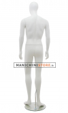 Egg head male mannequin - HHB4 White