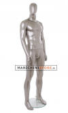 Male egg head mannequin - Vogue 23M TU NICHEL