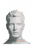 Mannequin head sculpted sports man