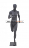 Egg head female sport mannequin - Runner