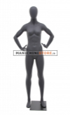 Egg head female sport Mannequin - Fitness