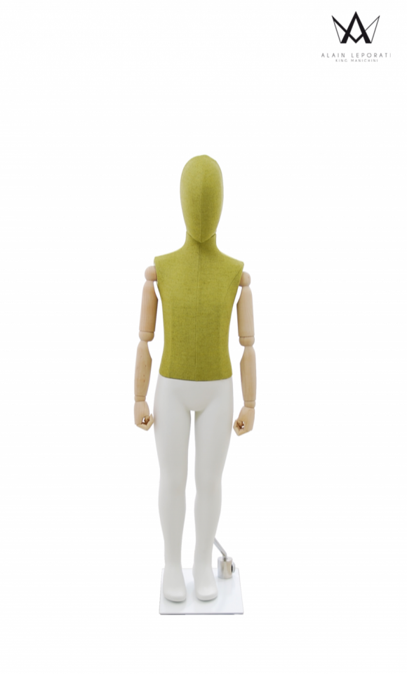 Child mannequin - 3/4 years Pastellini - pistachio