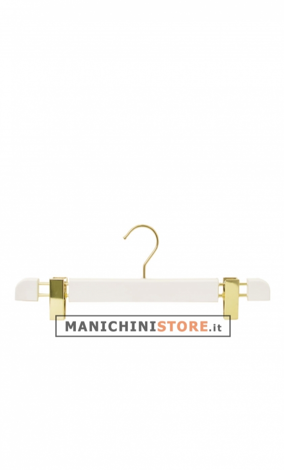 Clip hanger in white resin - 39 cm