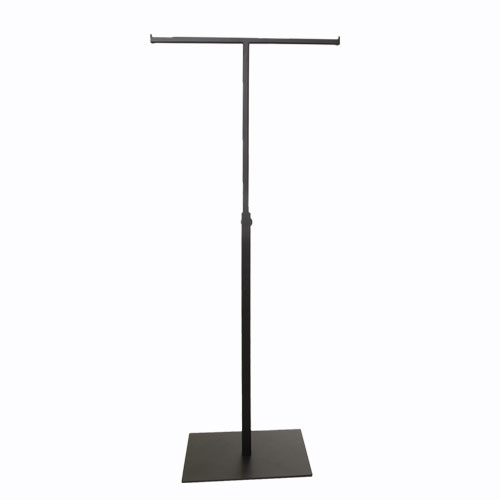 Accessories display stand - black square tube