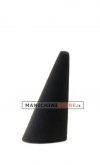 Ring holder cone in black velvet