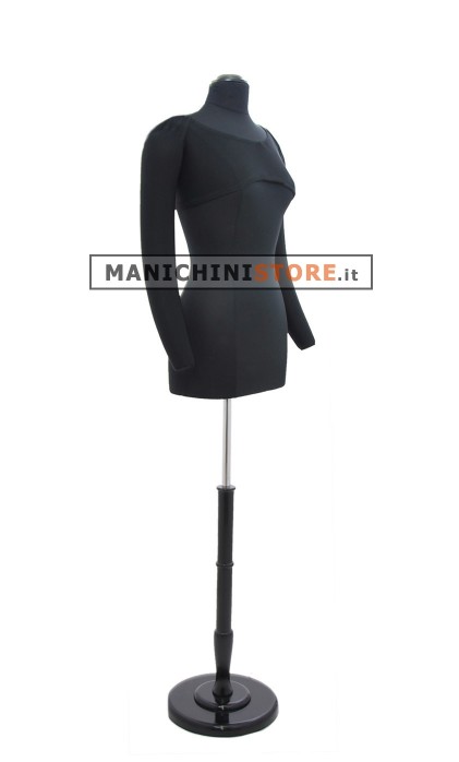 Busto donna sartoriale professionale TG. 42-44 Medium - Nero