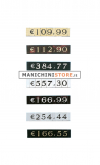 Numeri segnaprezzi 7 x 10 mm