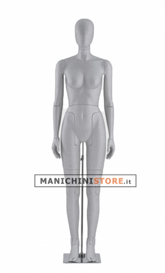 Jointed female mannequin