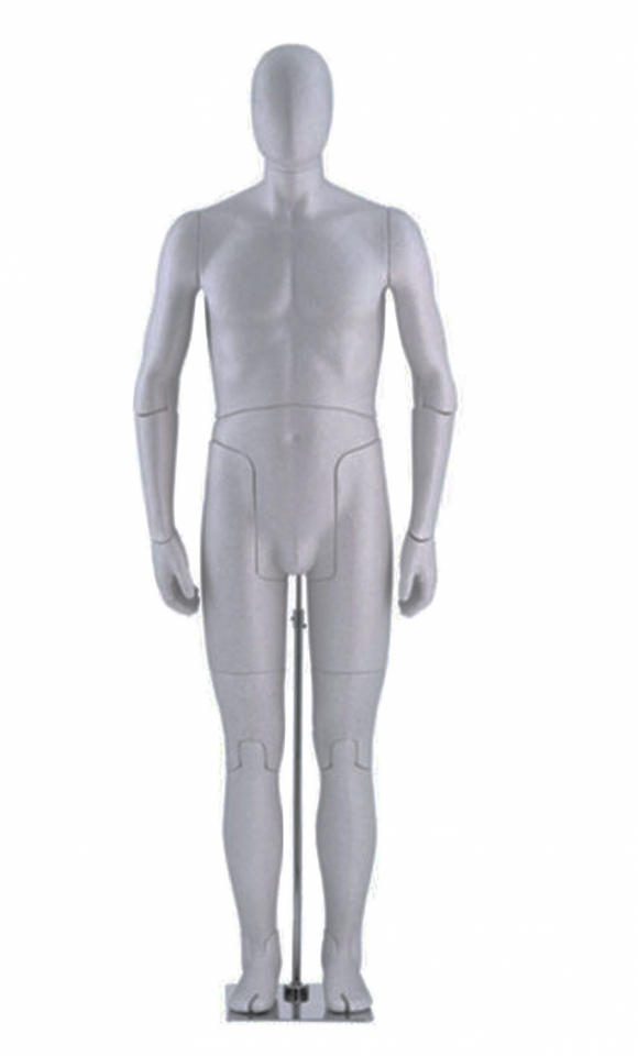 Jointed male mannequin