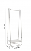 Clothing Racks with shelf 64.5 cm