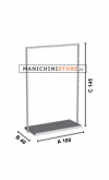 Clothing Rack with wooden base 110