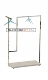 Colthing rack with wooden base 117