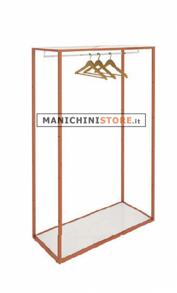 Copper modular clothing rack cm 94.2