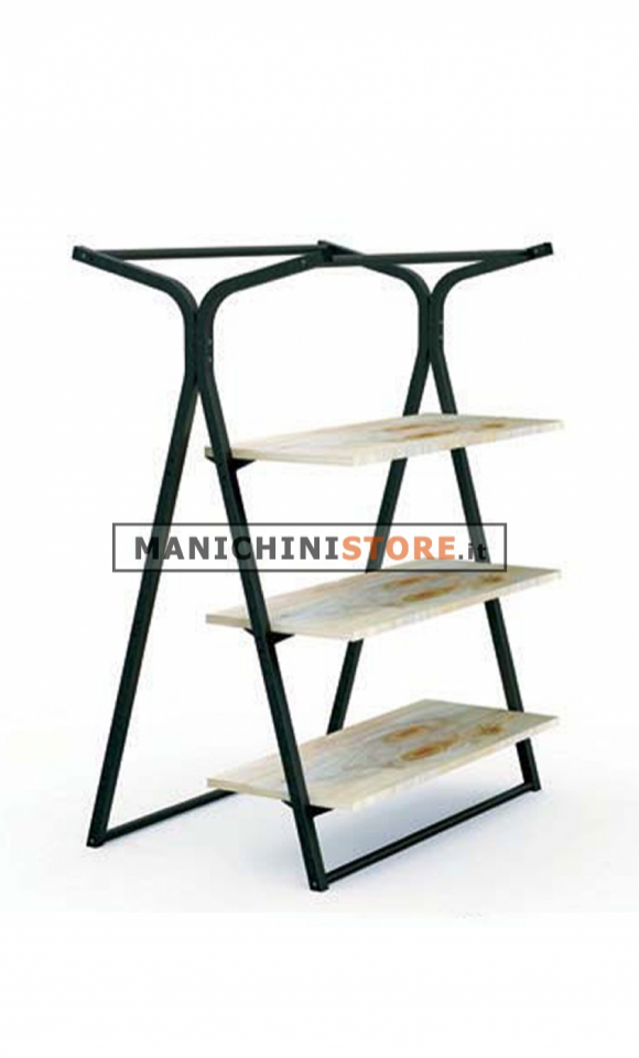 Freestanding clothes rack