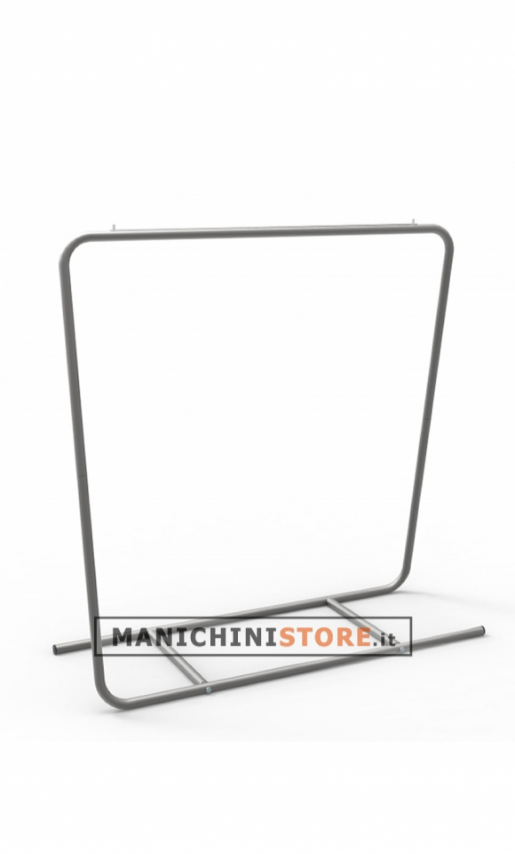 Big rectangular clothing racks