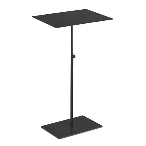 Rectangular display table 60 - Black