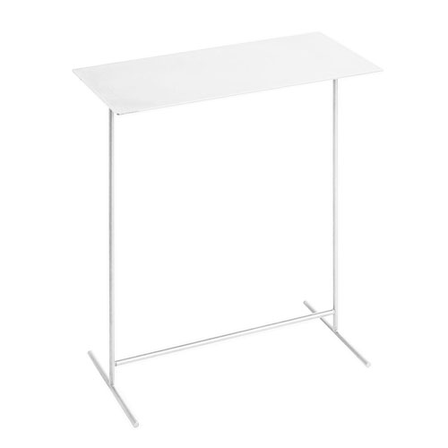 Rectangular display table - White