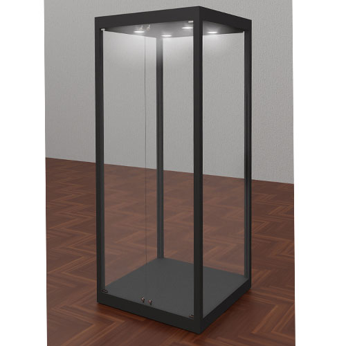 80 FC metal museum display case