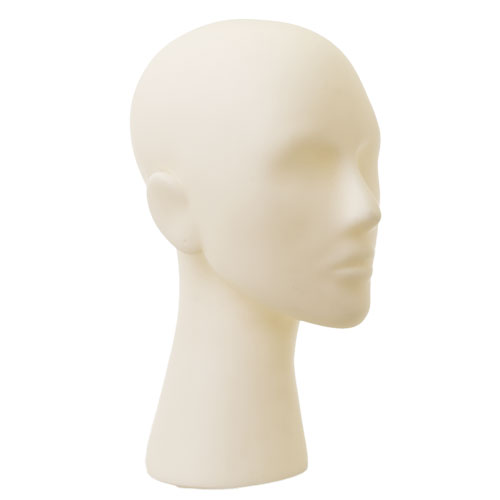 Female Head in raw plastic