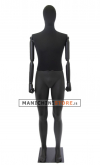 Manichino uomo Plastic Lycra con braccia in legno