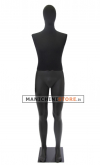 Manichino uomo Plastic Lycra testa uovo senza braccia