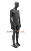 Egg head male mannequin - Lead color